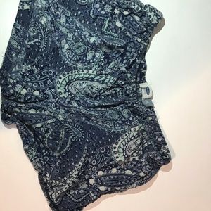Old navy blue floral shorts